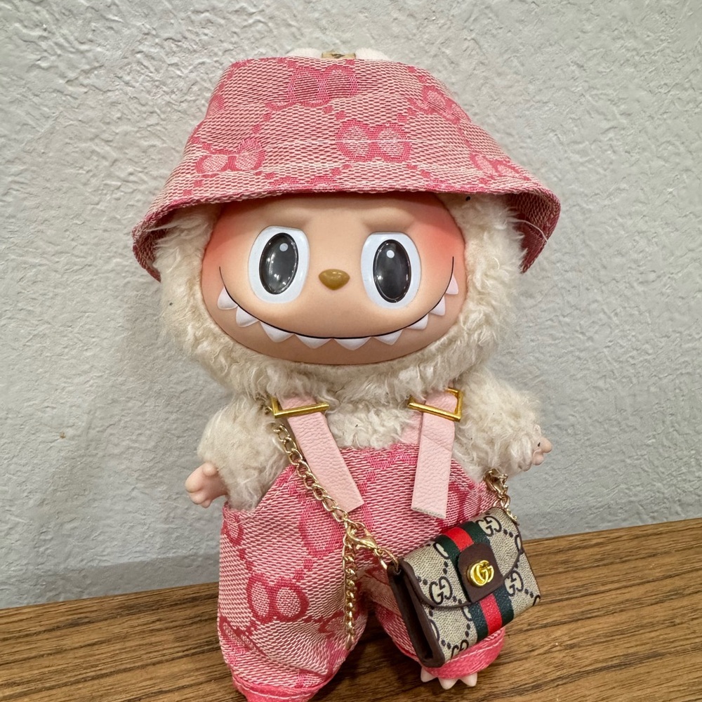 Labubu Luxury Outfit With Bag
